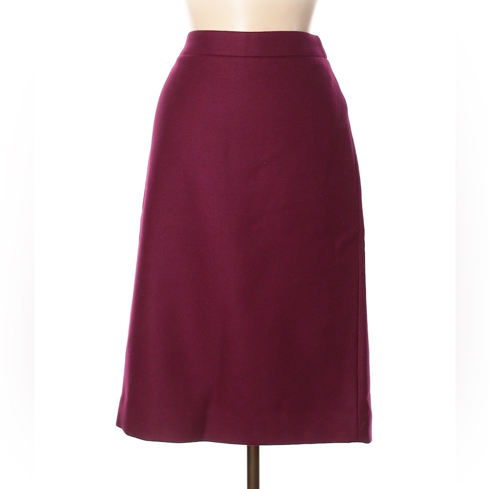 J.Crew No. 2 Pencil Skirt in Italian Stretch Wool - Size 8 Tall
